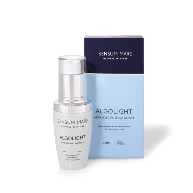 Serum do twarzy ALGOLIGHT Zaawansowane serum rewitalizujące i przeciwzmarszczkowe cera tłusta i mieszana 35 ml