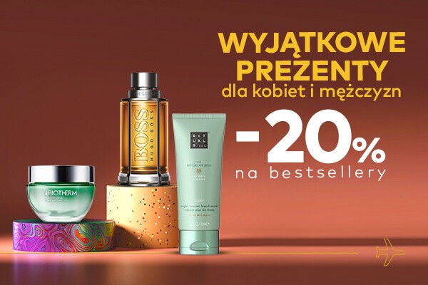 Wyjątkowe prezenty dla kobiet i mężczyzn -20% na bestsellery