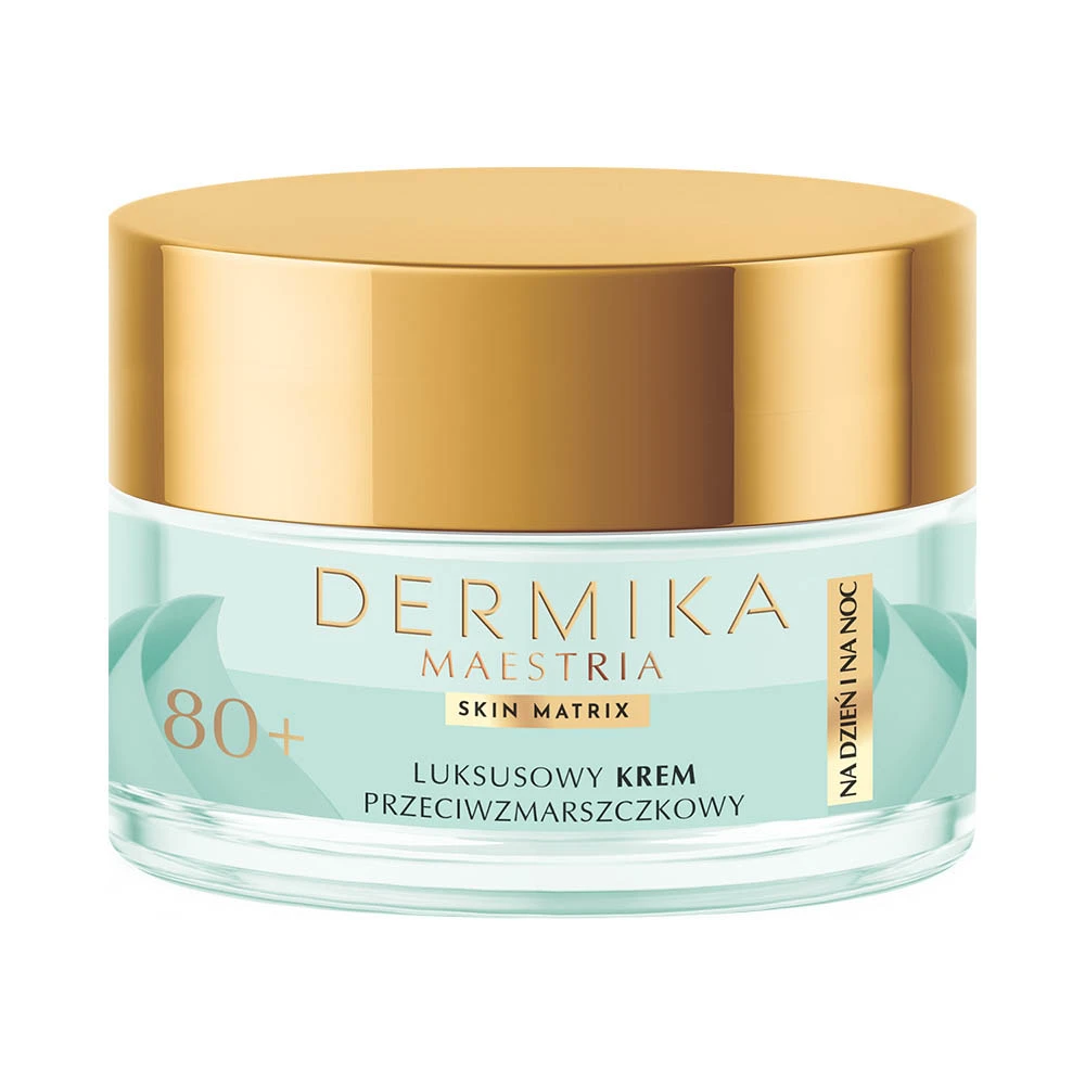 Dermika Maestria luxuriös Anti-Falten-Creme 80+ — Inhaltsstoffe i ocena