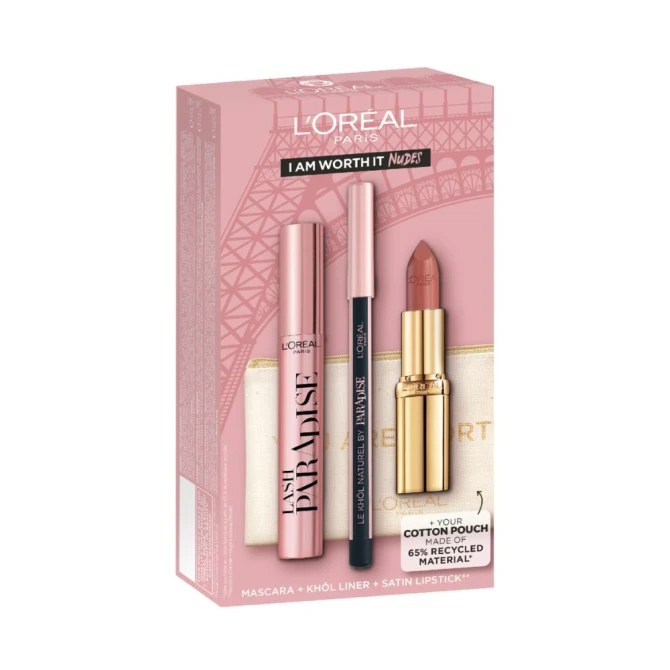 Zestawy do makijażu Look On The Go I Am Worth It Nudes Set