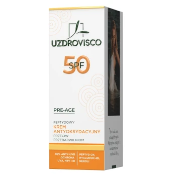 Krem do twarzy Pre-Age Peptydowy krem antyoksydacyjny przeciw przebarwieniom SPF 50 50 ml