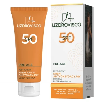 Krem do twarzy Pre-Age Peptydowy krem antyoksydacyjny przeciw przebarwieniom SPF 50 50 ml