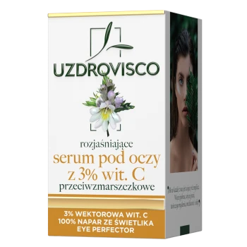 Serum pod oczy Świetik Rozjaśniające serum pod oczy z 3% wit.C przeciwzmarszczkowe 15 ml