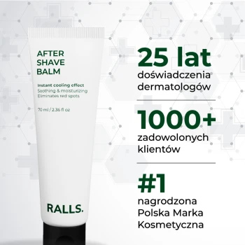 Balsamy po goleniu Chłodzący balsam po goleniu łagodzący podrażnienia 70 ml