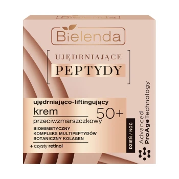 Krem na dzień Ujędrniające Peptydy Ujędrniająco Liftingujący Krem Przeciwzmarszczkowy 50+ 50 ml