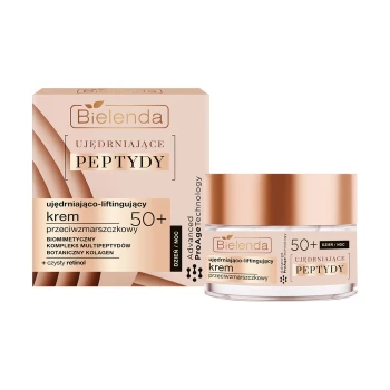 Kremy na dzień Ujędrniające Peptydy Ujędrniająco Liftingujący Krem Przeciwzmarszczkowy 50+ 50 ml