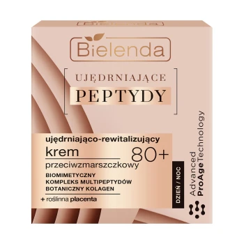 Krem na dzień Ujędrniające Peptydy Ujędrniająco Rewitalizujący Krem Przeciwzmarszczkowy 80+ 50 ml