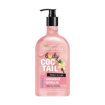 Balsamy do ciała Body Coctail Nawilżający Balsam Do Ciała Rabarbar Wanilia 400 ml