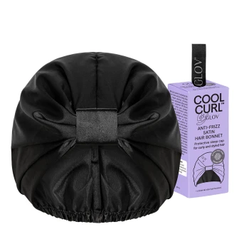 Akcesoria do włosów Satin Bonnet Black Czepek Do Włosów Satynowy Czarny Black 