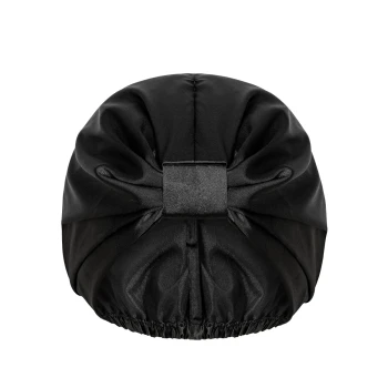 Akcesoria do włosów Satin Bonnet Black Czepek Do Włosów Satynowy Czarny Black 