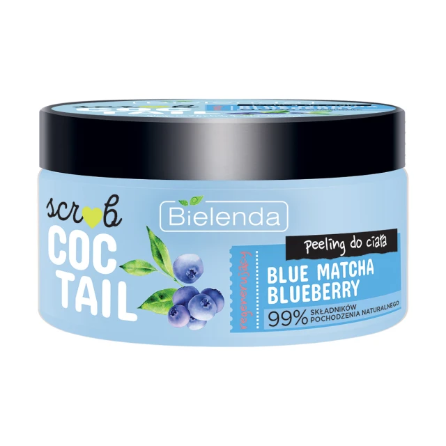 Peeling do ciała Coctail Scrub Regenerujący Peeling Do Ciała Blue Matcha Blueberry 350 g