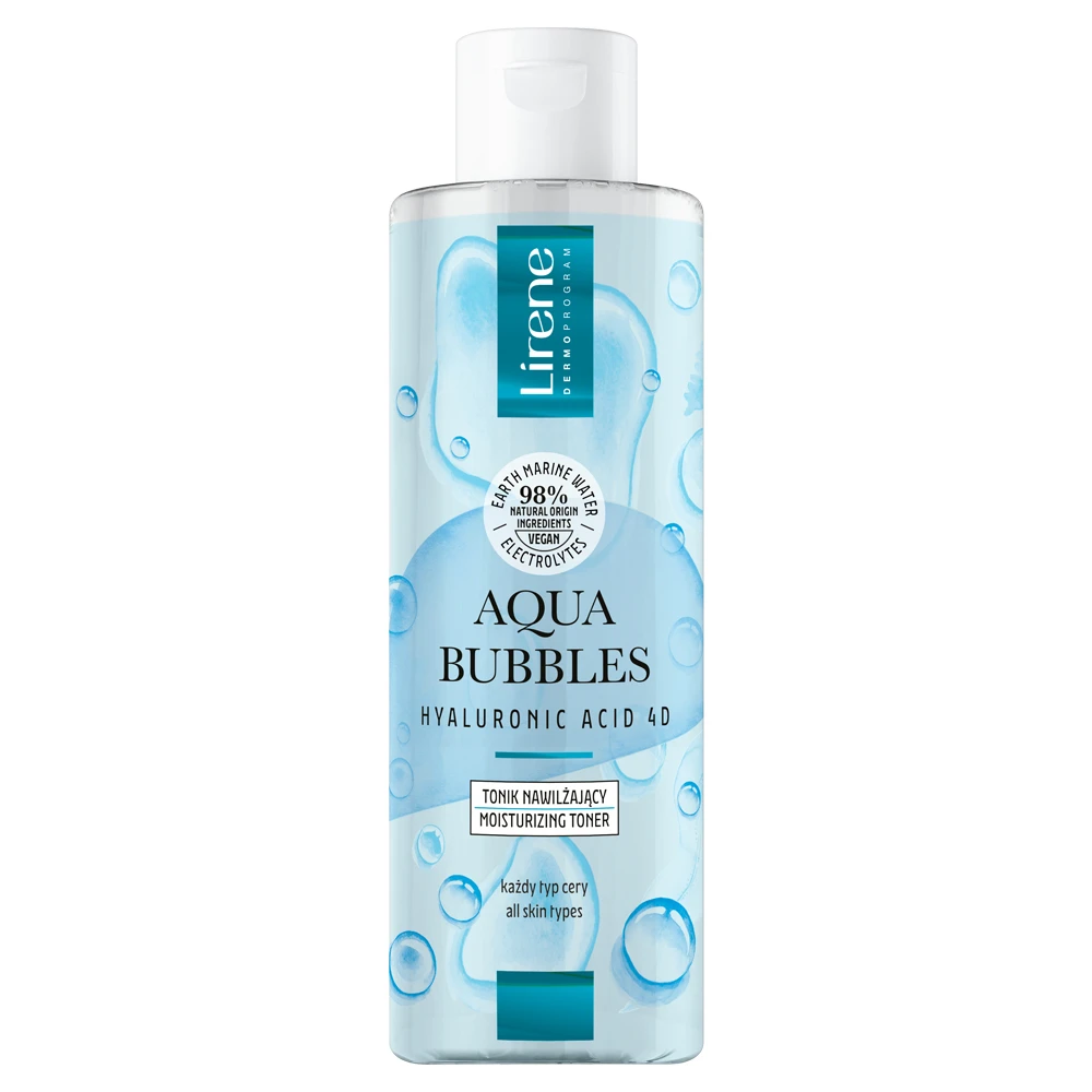 Lirene Aqua Bubbles Tonikum feuchtigkeitsspendend — Inhaltsstoffe und Bewertung