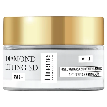 Kremy przeciwzmarszczkowe Diamentowy Lifting 3D Krem Ujędrniający 50+ 50 ml