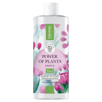 Płyny micelarne Power Of Plants Wygładzający Płyn Micelarny 3w1 Opuncja 400 ml