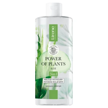 Płyny micelarne Power Of Plants Nawilżający Płyn Micelarny 3w1 Aloes 400 ml