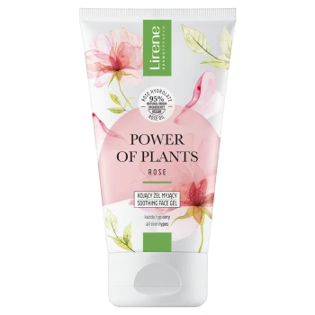 Żele do mycia twarzy Power Of Plants Kojący Żel Myjący Róża 150 ml