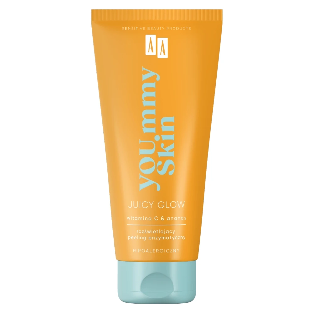 AA Sensitive Beauty Products YOU.Mmy Juicy Glow Peeling Enzymatyczny — Składniki i ocena
