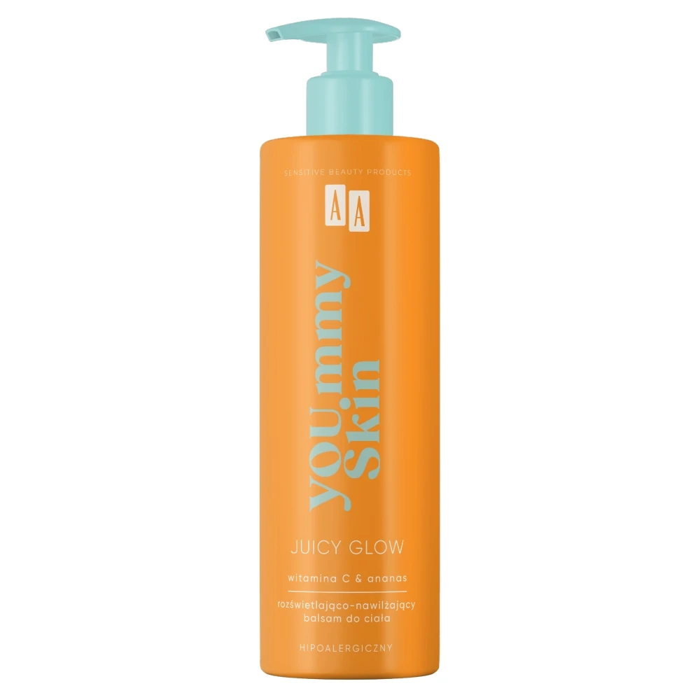 AA Sensitive Beauty Products YOU.Mmy Juicy Glow Balsam Bo Ciała — Składniki i ocena