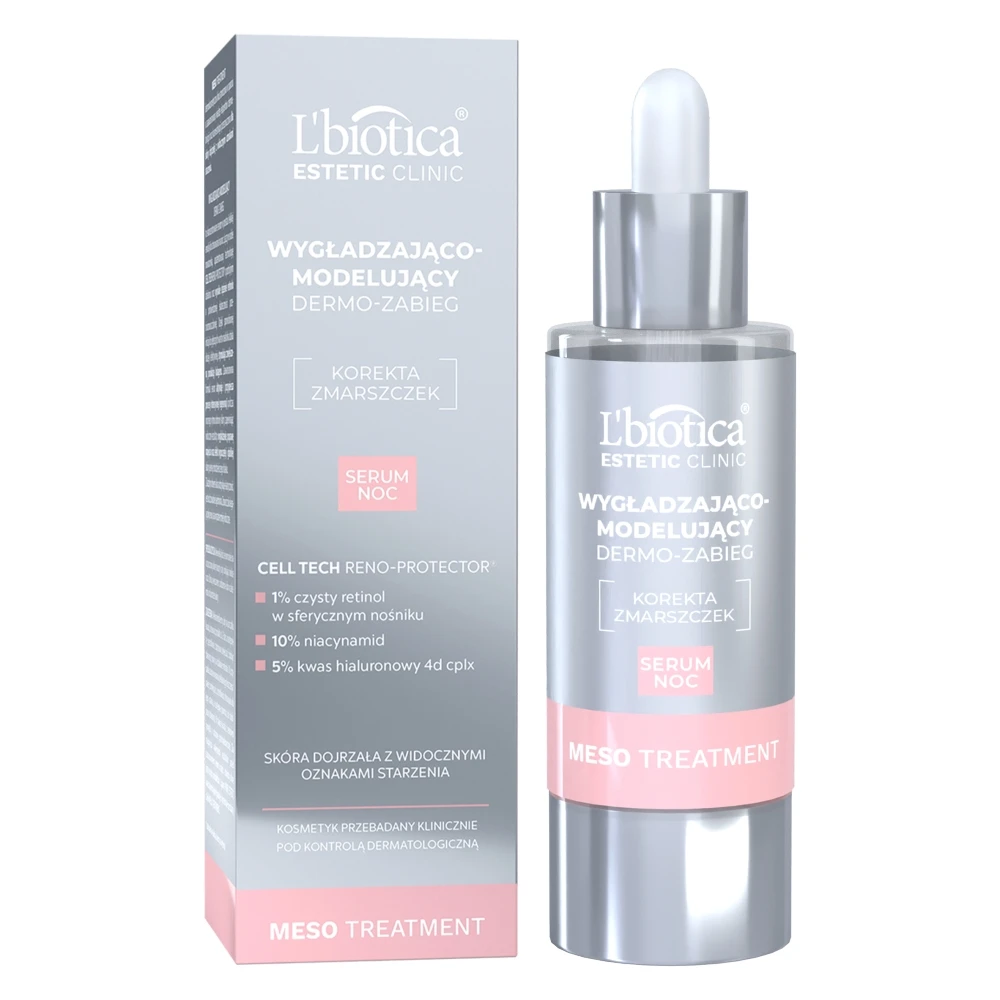 L'biotica Estetic Clinic Meso Treatment Serum für die Nacht — Inhaltsstoffe i ocena