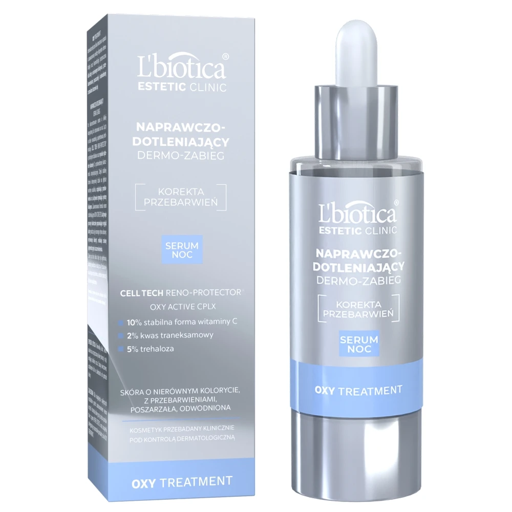 L'biotica Estetic Clinic Oxy Treatment Serum für die Nacht — Inhaltsstoffe und Bewertung