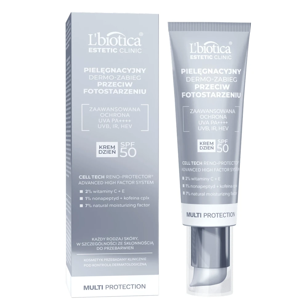 L'biotica Estetic Clinic Multi Protection Spf50 Tagescreme — Inhaltsstoffe i ocena