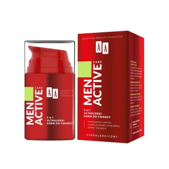 Krem do twarzy Men Active Care 3w1 Krem Do Twarzy 50 ml