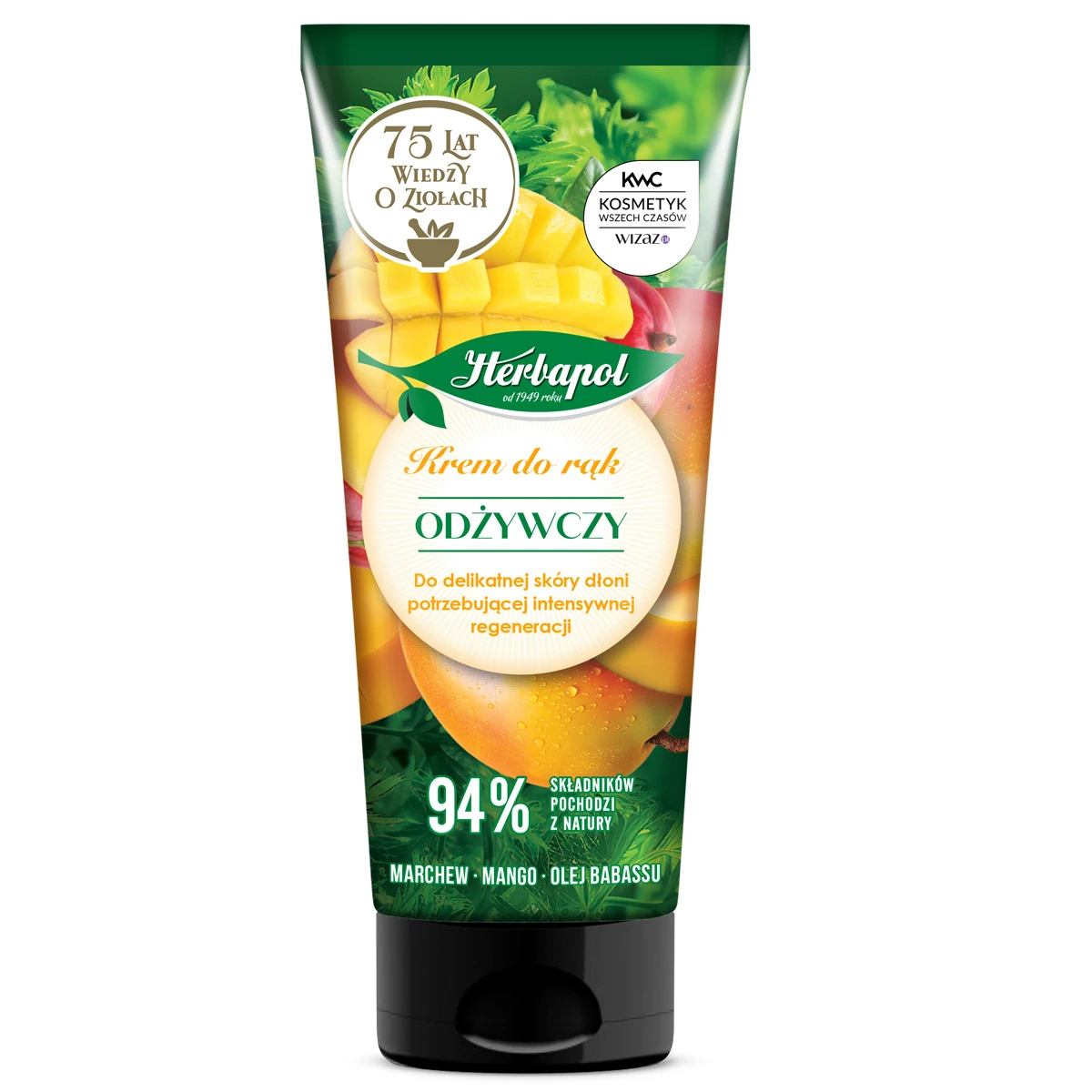 Herbapol Polana Krem Do Rąk Marchewka Mango — Składniki i ocena