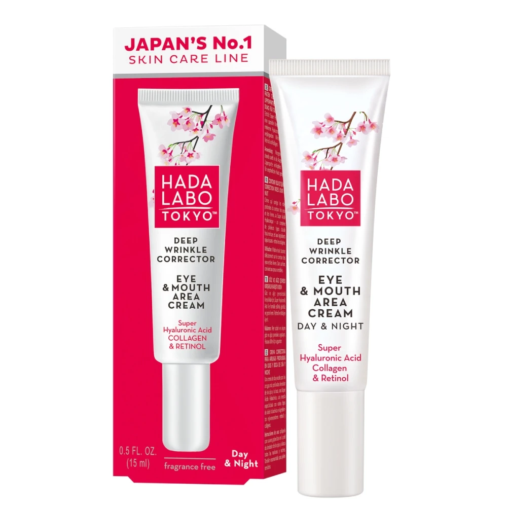 Hada Labo Tokyo Red Krem Na Najgłębsze Zmarszczki Do Okolic Oczu i Ust — Inhaltsstoffe und Bewertung