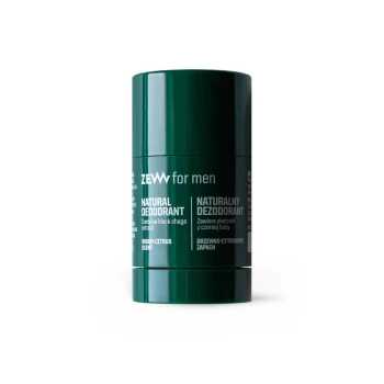 Dezodoranty i antyperspiranty męskie Naturalny dezodorant w sztyfcie z czarną hubą 30 ml