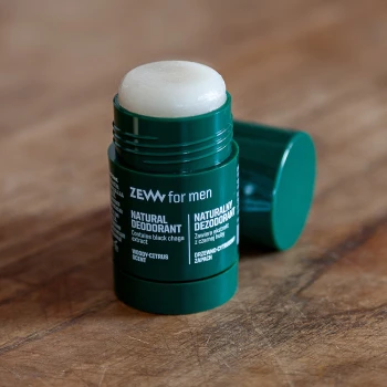 Dezodoranty i antyperspiranty męskie Naturalny dezodorant w sztyfcie z czarną hubą 30 ml