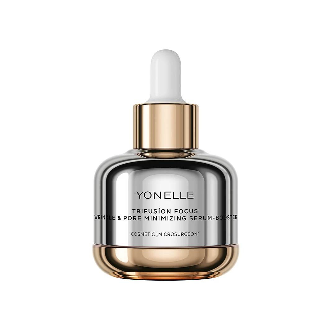 Yonelle Trifusion Focus Serum-Booster reduzierend Falten und Poren — Inhaltsstoffe und Bewertung