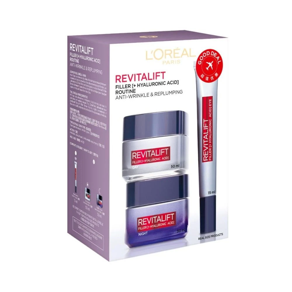 L'Oreal Revitalift Filler Program Set — Inhaltsstoffe i ocena