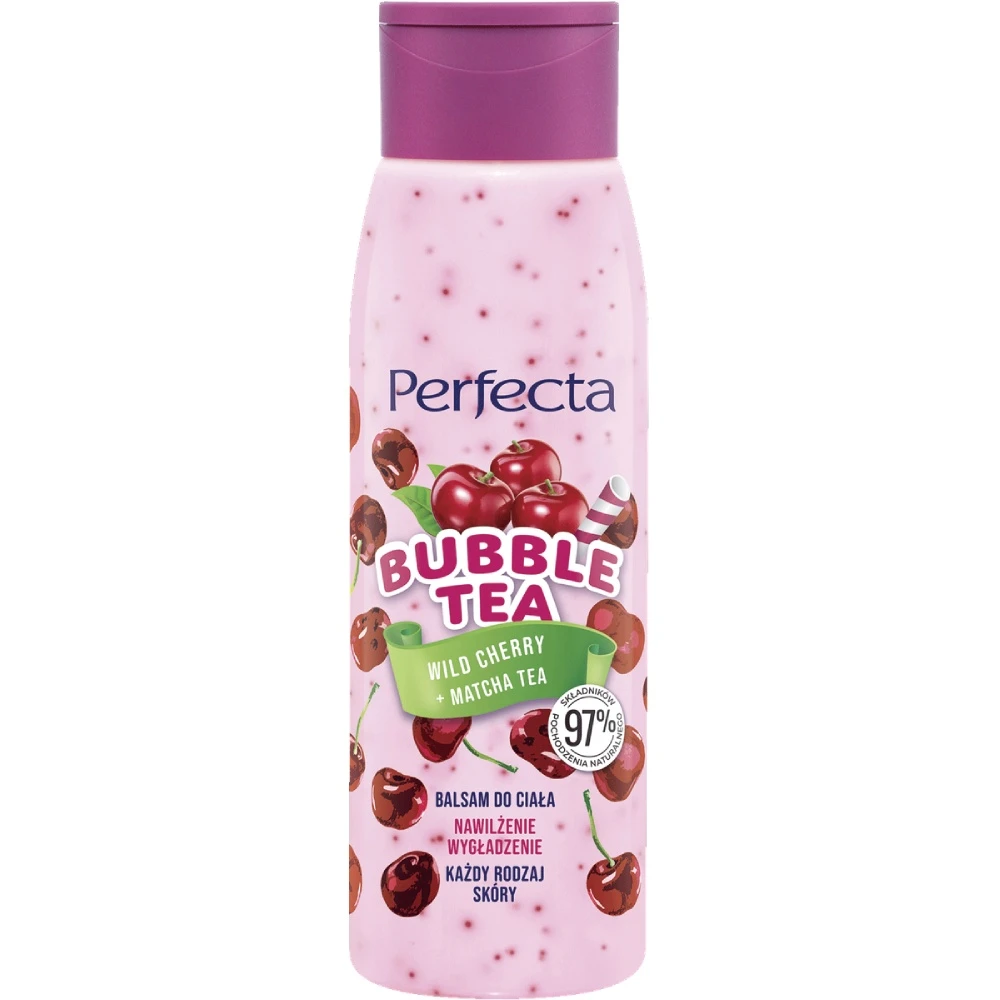 Perfecta Bubble Tea Wild Cherry + Matcha Tea — Składniki i ocena