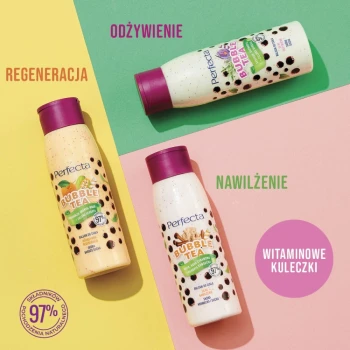 Balsamy do ciała Bubble Tea Szafran + Rozmaryn + Zielona Herbata 400 ml