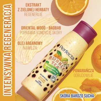 Balsam do ciała Bubble Tea Pomarańcza + Oriental Wood + Zielona Herbata 400 ml