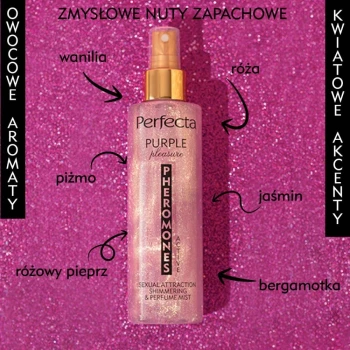 Mgiełki do ciała Pheromones Active Purple Pleasure 200 ml