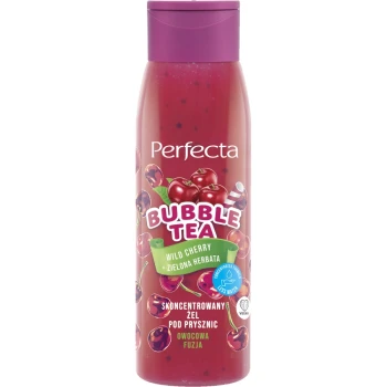 Żele i pianki pod prysznic Bubble Tea Wild Cherry + Zielona Herbata 400 ml