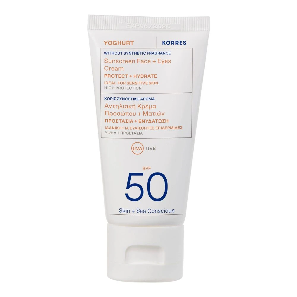 Korres Yoghurt Face&Eyes Sunscreen — Inhaltsstoffe i ocena