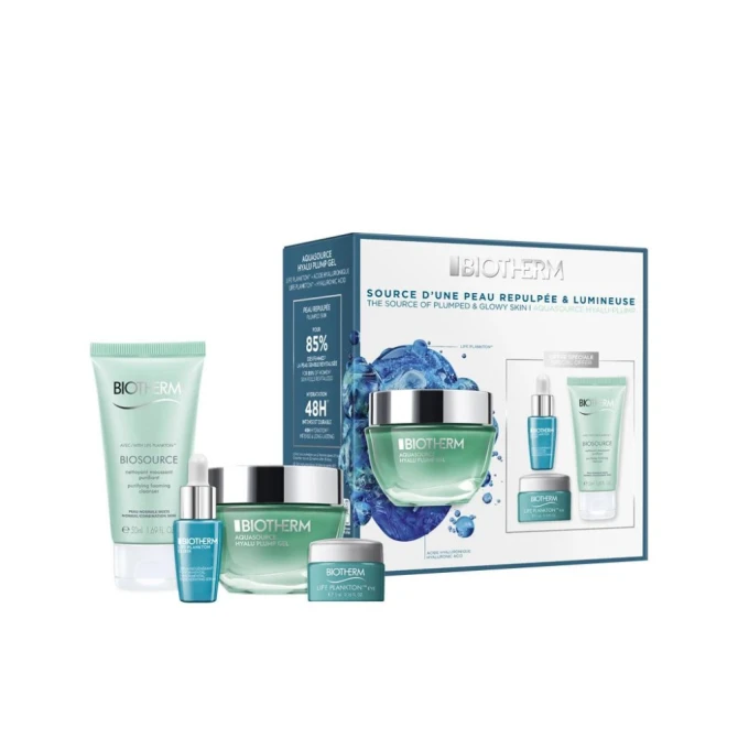 Zestaw do pielęgnacji twarzy dla niej Aquasource Hyalu Plump Moisturizer Gift Set 