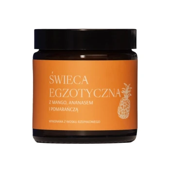 Świece zapachowe Świeca Egzotyczna Z Mango, Ananasem I Pomarańczą 120 ml