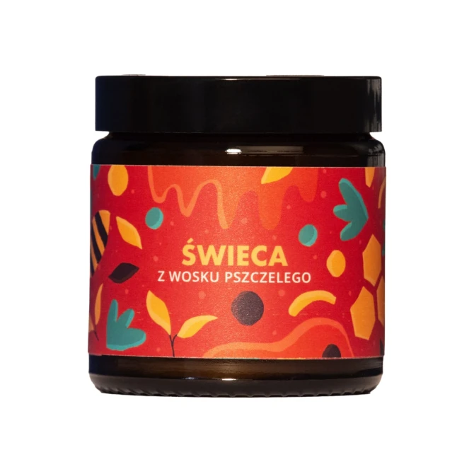 Świece zapachowe Świeca Z Wosku Pszczelego 120 ml