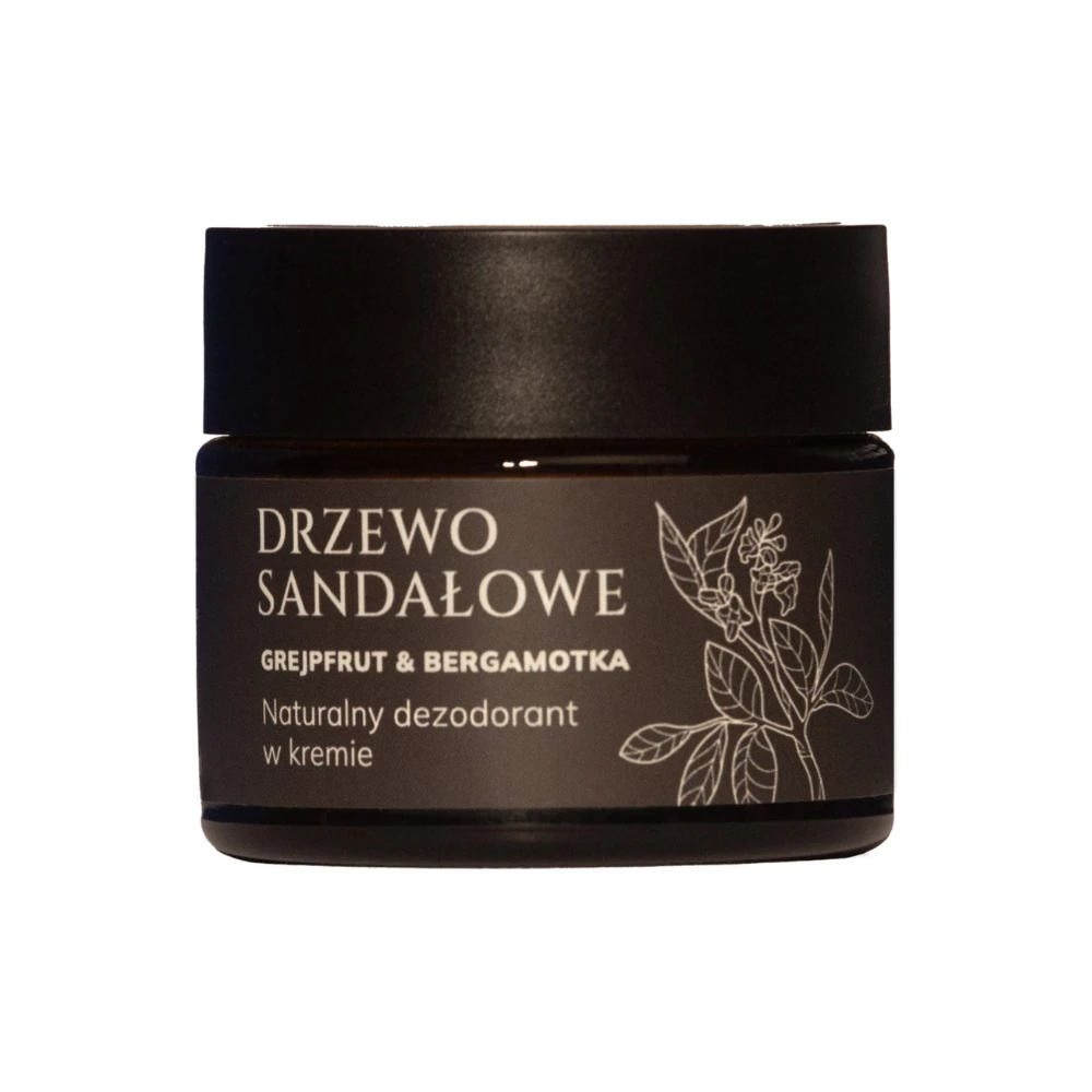 Mglife Drzewo Sandałowe Grejpfrut & Bergamotka Naturalny Dezodorant W Kremie