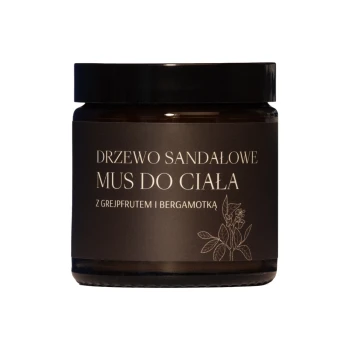 Masła do ciała Mus Do Ciała Drzewo Sandałowe Grejpfrut & Bergamotka 120 ml