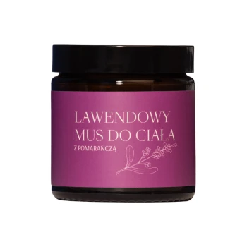 Masła do ciała Lawendowy Mus Do Ciała Z Pomarańczą 120 ml