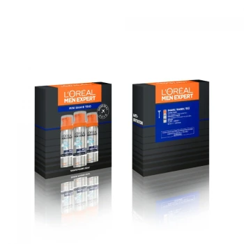 Zestaw do pielęgnacji twarzy dla niego Men Expert Mini Shaving Foam Trio Set 