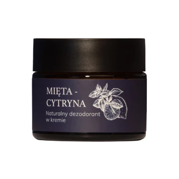 Dezodorant Mięta-cytryna Naturalny Dezodorant W Kremie 50 ml