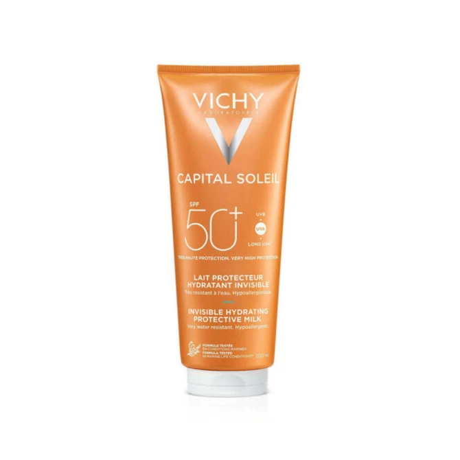 Mleczka do opalania Capital Soleil Fresh Hydrating Milk SPF 50+ 200 ml