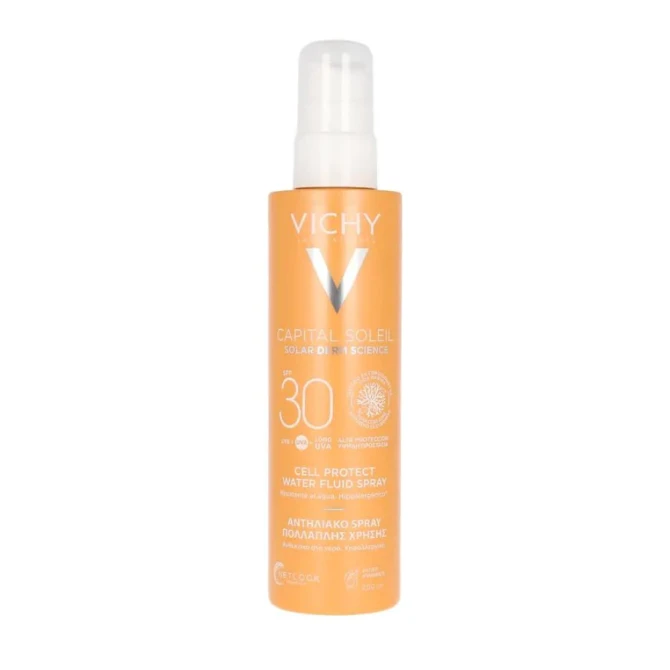 Spraye i mgiełki do opalania Capital Soleil Invisible Fluid Spray SPF 30 200 ml
