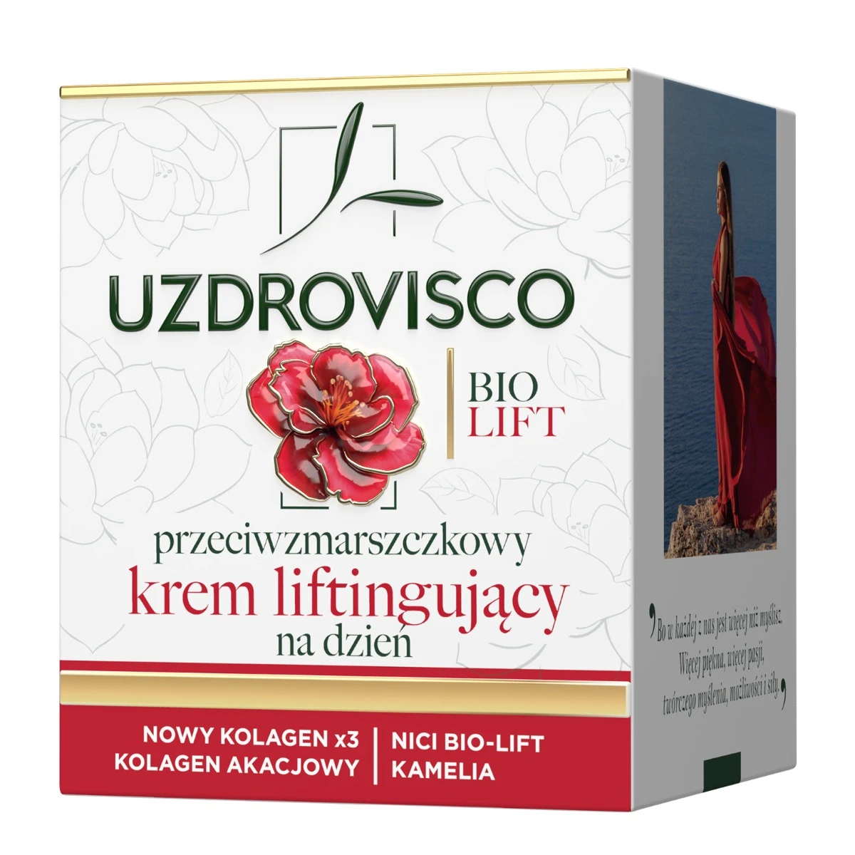 Uzdrovisco Bio Lift Anti-Falten Creme liftend für den Tag — Inhaltsstoffe i ocena