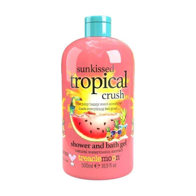 Żele i pianki pod prysznic Bath Gel Sun Kissed Tropical Crush 500 ml